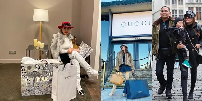 Keliling Eropa Bareng Suami dan Anak, Bella Shofie Borong Barang Branded dan Pamer Hasil Belanjaan Melimpah