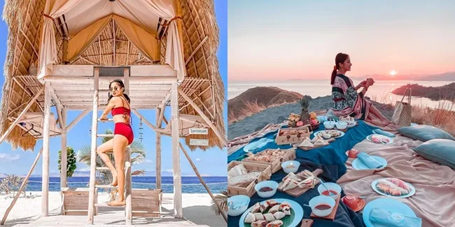 Kembali Jomblo, Intip 7 Potret Kirana Larasati Liburan ke Labuan Bajo: Diving Cantik - Sarapan dengan Sunrise