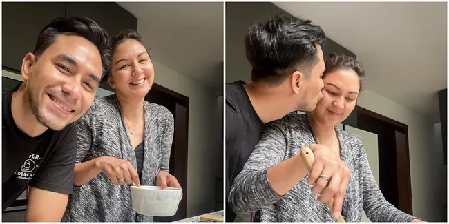 Kerap Bikin Iri, Ini Potret Keromantisan Sederhana Darius dan Donna Agnesia di Pagi Hari