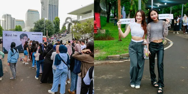 Keseruan Fans di Fan Meeting Park Hyung Sik 'SIKcret Time' di Jakarta