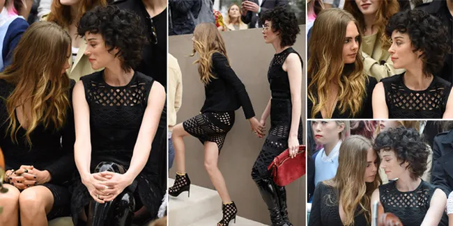 Ketahuan! Inilah Potret Mesra Cara Delevingne & 'Pacar' Wanitanya