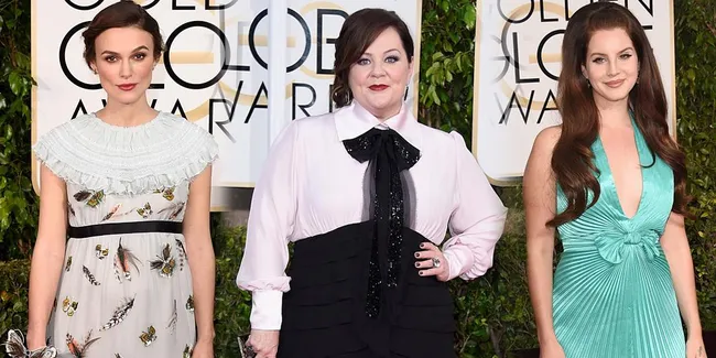Ketahuan, Inilah Selebriti Bergaun Terburuk di Golden Globe 2015