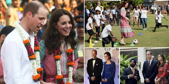 Ketemu SRK - Main Bola, Ini Kegiatan Seru Kate Middleton di India