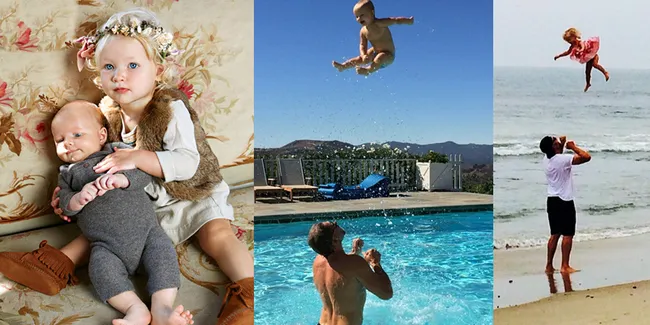 Ketika Bayi Mungil Jessica Simpson Dilempar ke Udara, Ngeri?