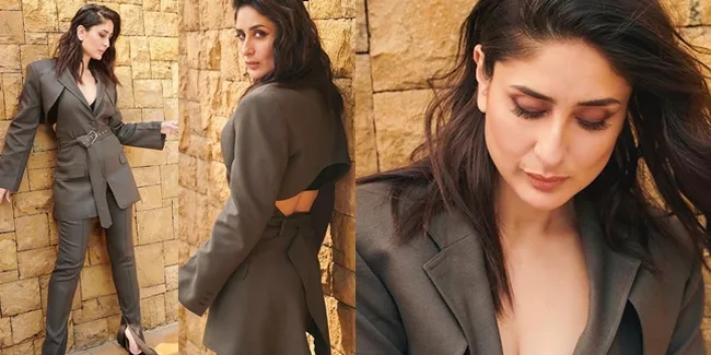 Ketika Kareena Kapoor Pamer Cleavage, Elegan dan Stunning!