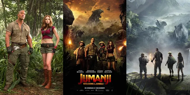 Ketika Video Game Jadi Nyata di 'JUMANJI: WELCOME TO THE JUNGLE'