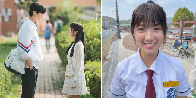 8 Potret Kim Hye Yoon, Aktris Cantik Imut Nggemesin yang Kerap Jadi Anak SMA di Drama Korea