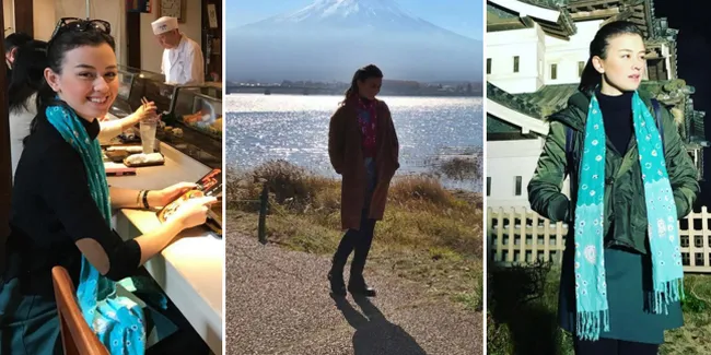 Pergi ke Luar Negeri, Intip Potret Seru Kimberly Ryder di Jepang