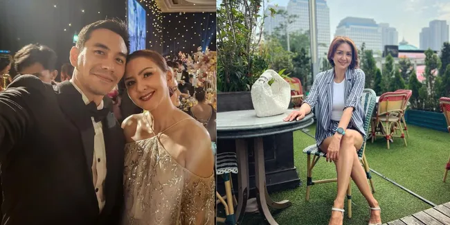 Kini Berusia 44 Tahun, 8 Potret Donna Agnesia yang Makin Langsing Saat ke Kondangan