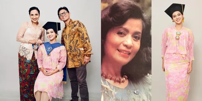 Kisah Haru Baju Wisuda Charlotte Anak Shahnaz Haque Kala Wisuda Sarjana Kedokteran Hewan