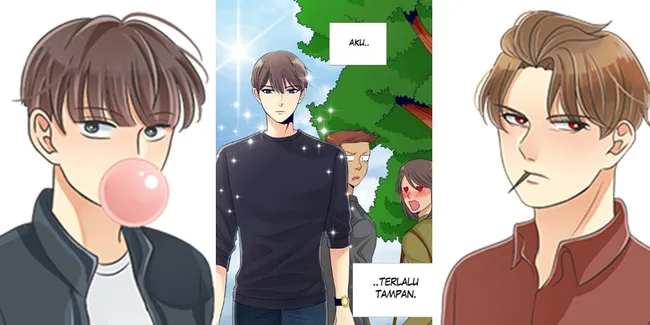 Kocaknya Webtoon 'Terlalu Tampan' Yang Bikin Gak Habis Pikir