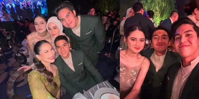 Kode Bunda Maia Terjawab? Intip 8 Foto El Rumi dan Syifa Hadju Terciduk di Resepsi Thariq-Aaliyah