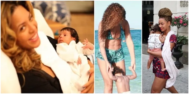 Koleksi Ekspresi Cinta Beyonce Pada Anaknya - Blue Ivy