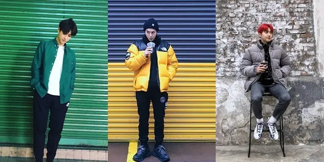 Koleksi Foto Suho EXO Kembaran dengan Background di Belakangnya, Dibilang Bawa Tembok Portabel