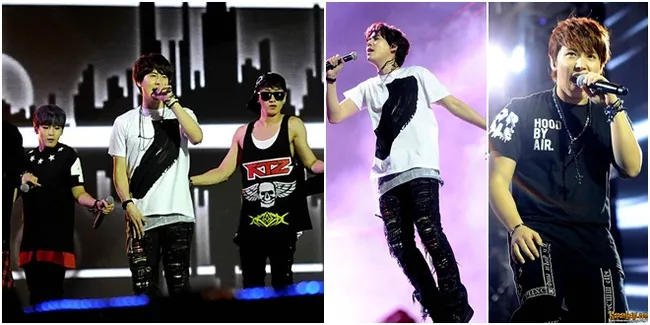 Koleksi Foto Super Junior di Music Bank Jakarta 2013