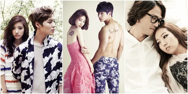 Koleksi Sesi Pemotretan Mesra Sederet Artis Korea We Got Married