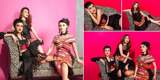 Kompak! Jupe, Ayu Ting Ting & Zaskia Gotik Saat Photoshoot Cantik