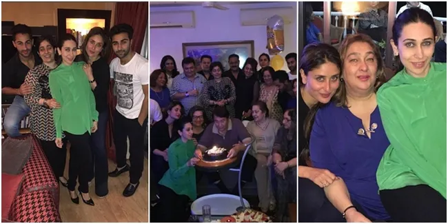 Kompak! Karisma Kapoor dan Kareena Kapoor Rayakan Ultah Sang Ayah