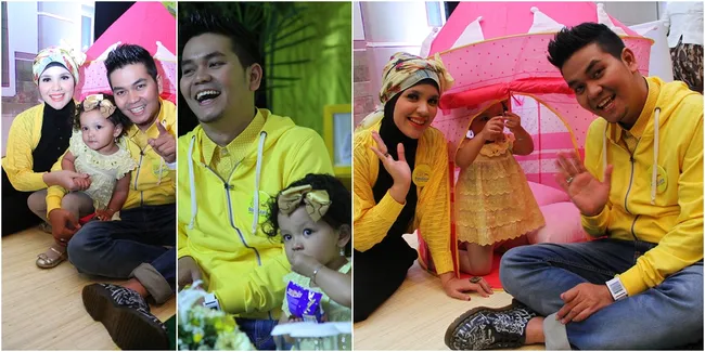 Kompaknya Indra Bekti dan Istri Saat Temani Anak Bermain