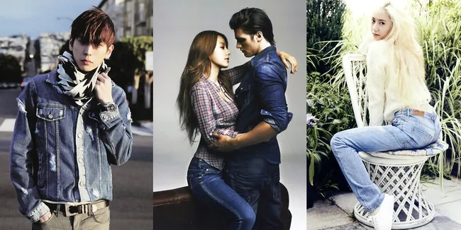 Kompilasi Foto Keren Bintang Korea Dengan Jeans