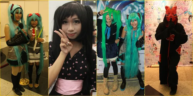 Konser Hatsune Miku Dibanjiri Cosplayer-Cosplayer Keren