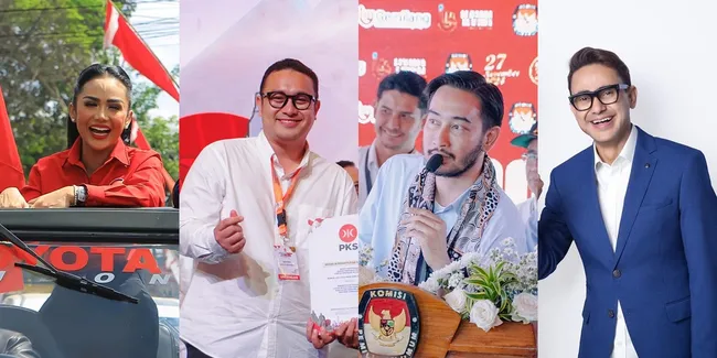 Kris Dayanti Hingga Gilang Dirga, 13 Artis Ikut Pilkada 2024 - Ada 'Perang Bintang' di Kabupaten Bandung Barat