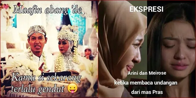 Kumpulan Meme Pernikahan Fedi Nuril, Para Wanita Baper Maksimal!