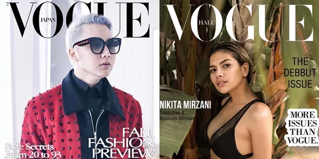 Lagi Viral, Ini Dia 10 Potret Artis yang Jadi Model Cover Majalah Dadakan Dengan Ikut Vogue Challenge