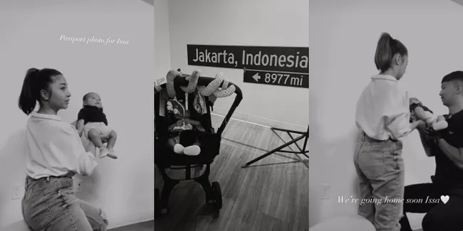 Lahir di Amerika Serikat, 7 Potret Nikita Willy Ajak Baby Izz Perdana Pulang ke Indonesia - Bikin Gemas Saat Foto Paspor