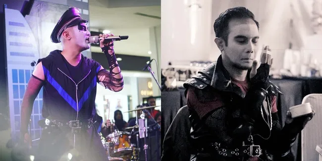 Lama Tak Muncul, Potret Priya Ariopanji Mantan Personel Band Kuburan Saat Tanpa Make Up Seram - Aslinya Ganteng Banget