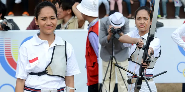 Latihan Keras Memanah, Bunga Citra Lestari Siap Sumbang Medali