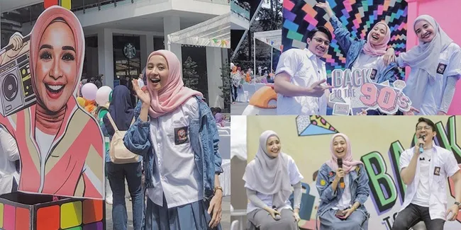 Laudya Cynthia Bella & Zaskia Sungkar Pake Baju SMA, Masih Cocok!