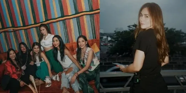 Layak Disebut Hot Mom, 7 Potret Wulan Guritno Saat Hangout Bareng Teman - Cantiknya Tak Luntur