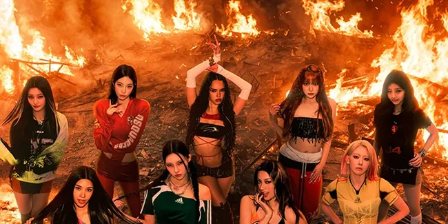 LE SSERAFIM, ILLIT, dan KATSEYE Guncang M COUNTDOWN Lewat Kolaborasi Lagu ICONIC BY MISTAKE