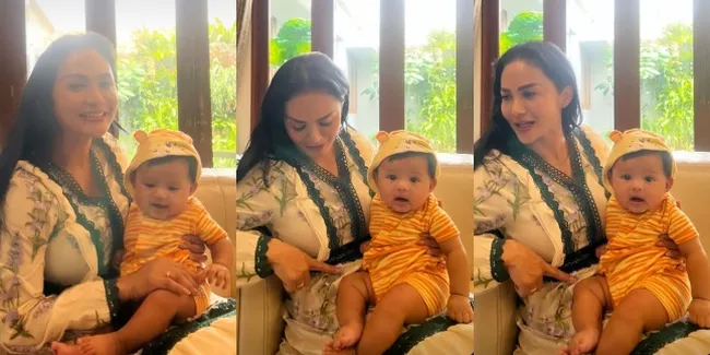 Lepas Rindu dengan Sang Cucu, Potret Krisdayanti Momong Baby Ameena yang Makin Gemoy Sepulang dari Liburan ke Italia - Wajah Cantik Tanpa Makeup Gemmi Curi Perhatian