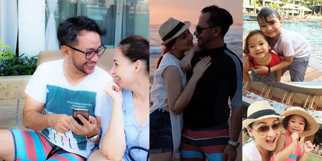 Liburan Cinta Mona Ratuliu & Indra Brasco di Bali, Romantis Abis