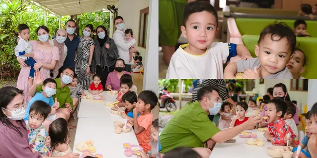 Liburan di Bali, 8 Potret Raffi Ahmad dan Nagita Slavina Ajak Rafathar-Rayyanza Kunjungi Panti Asuhan - Asyik Main Bareng Anak Yayasan