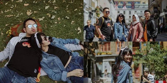 Liburan Gilang Dirga & Istri di London, Penuh Dengan Vibe 90'an!