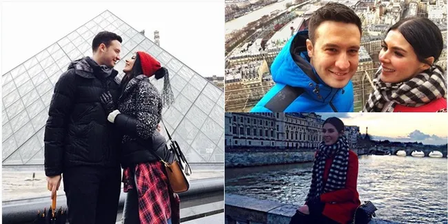 Liburan Hatice Sendil 'Elif' dan Sang Suami ke Paris, Mesra Abis!