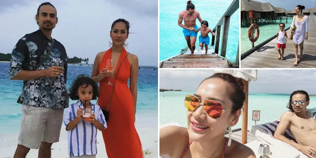 Liburan ke Maldives, BCL Berbikini Cantik & Peluk Mesra Ashraf