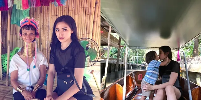 Liburan ke Thailand, Jessica Iskandar Berpetualang Bareng Baby El