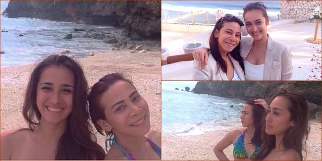 Liburan Seksi Berbikini Alexandra Gottardo di Pantai, Hot Banget!