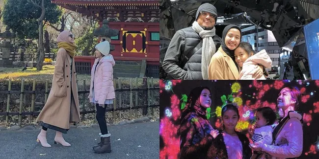 Liburan Seru Ala Laudya Cynthia Bella, Ajak Anak Berasa Sahabat