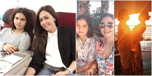 Liburan Super Mesra Maia Estianty dan Dul di Bali, Manis Hangat