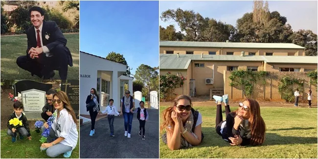 Liburan Tamara Bleszynski di Australia, Ziarah & Bertemu Sahabat