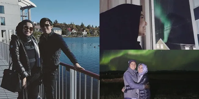 Lihat Indahnya Aurora, Zaskia Sungkar & Irwansyah: Allahu Akbar