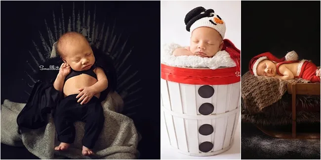 Lucunya Lucio Anak Stefan Ketika Jadi Jon Snow & Santa, Nggemesin