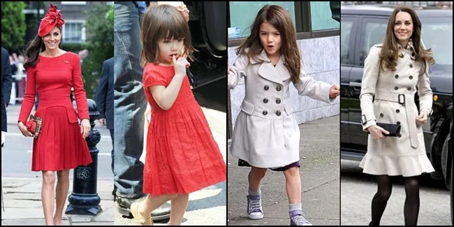 Lucunya Saat Fashion Suri Cruise Ternyata Mirip Kate Middleton