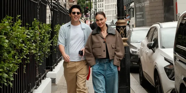 Luna Maya Asyik Liburan di London, Perut Maxime Bouttier Bikin Salfok