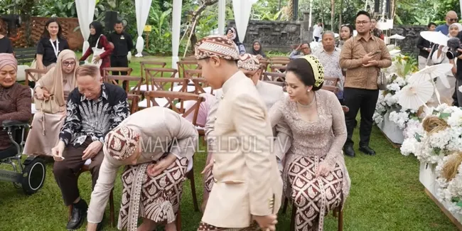 Maia Estianty Beri Uang Saweran Kepada Muhamad Ali di Siraman Tujuh Bulanan Alyssa Daguise